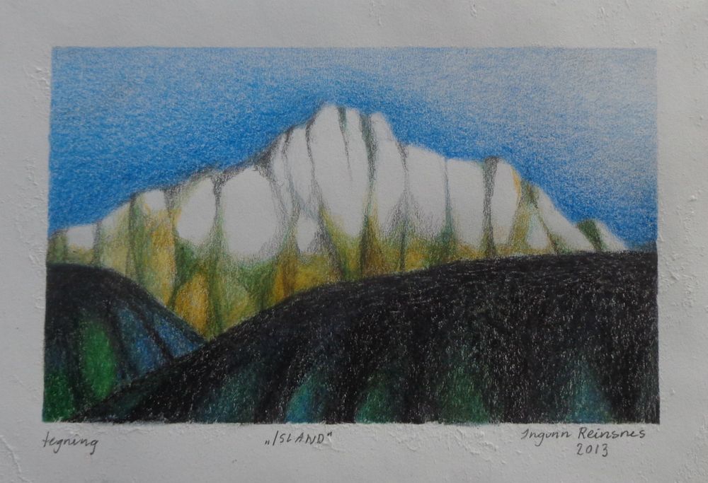 "Island" tegning, 2013