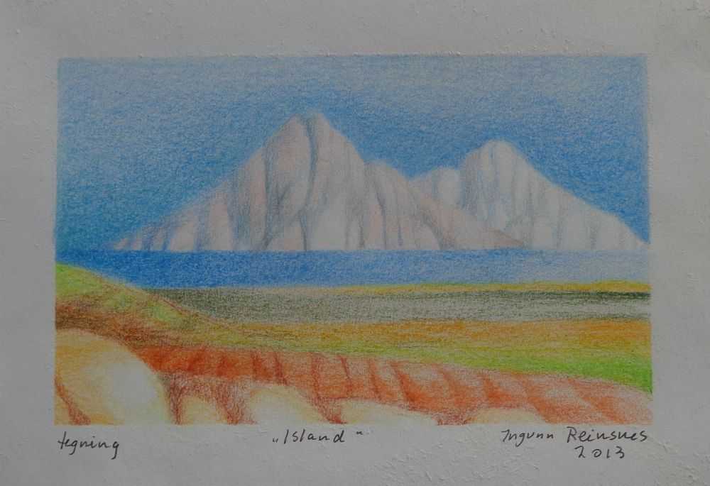 "Island" tegning, 2013