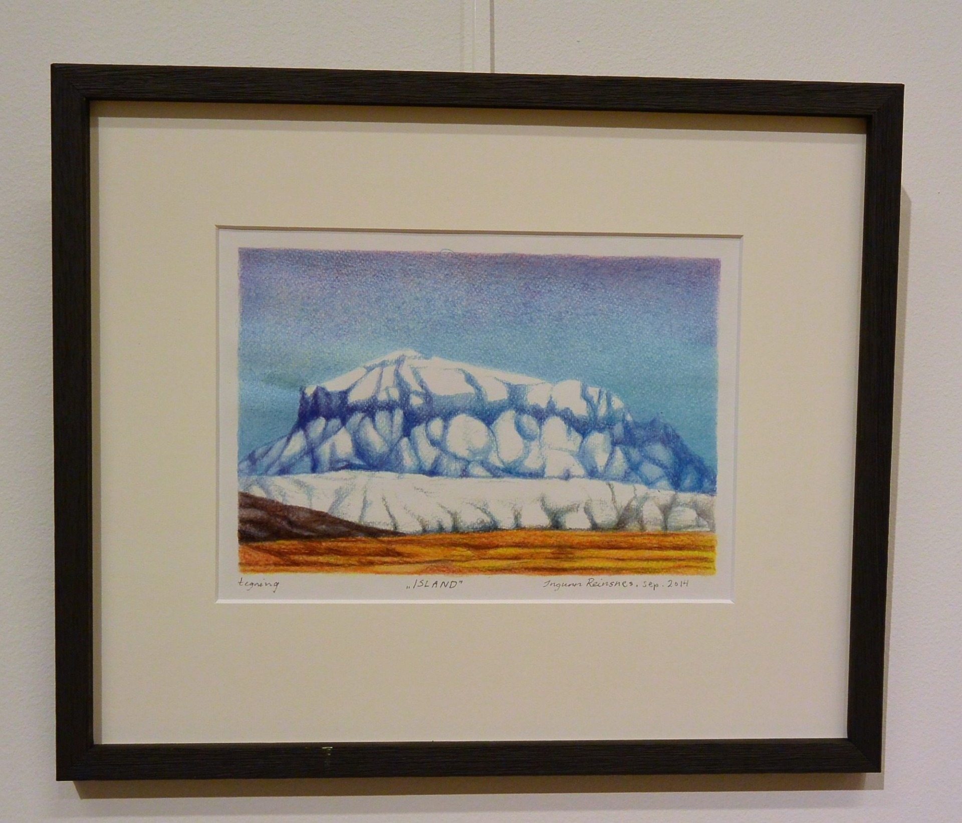 "Island" tegning, 2013