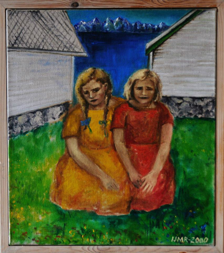 "Det var en gang", olje på lerret, 50x40, 2000