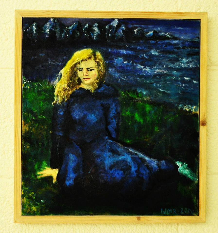 "Det var en gang",, 50x40, olje på lerret.
