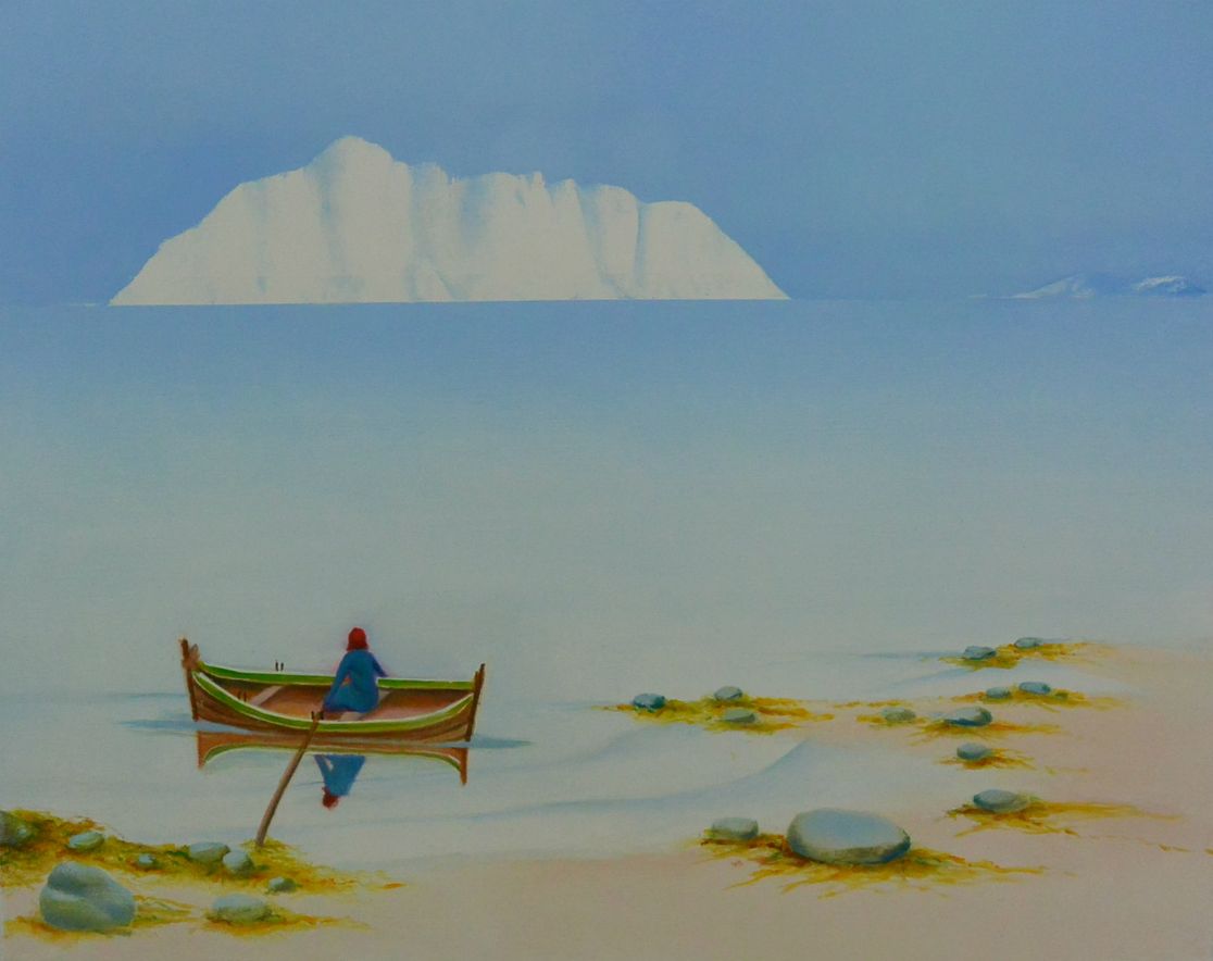 Æ ror aleina 2, olje på lerret, 80x100, 2016, solgt