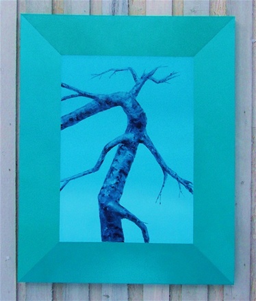 Fjellbjørk, olje på lerret, 100x80, 2010