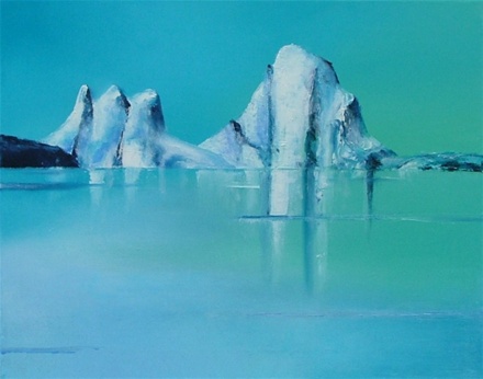 69oN 3, 40x50, 2010, olje på lerret, solgt
