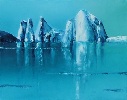 69oN 2, 40x50, olje på lerret, 2010,  solgt