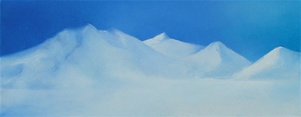 Ultima Thule 2, 20x50, 2010, olje på lerret, solgt