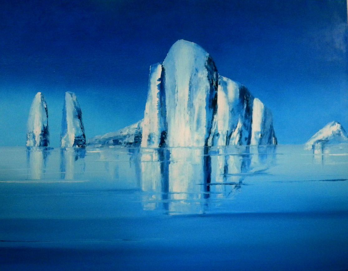 1. mars 2013, 8 x 100, olje på lerret