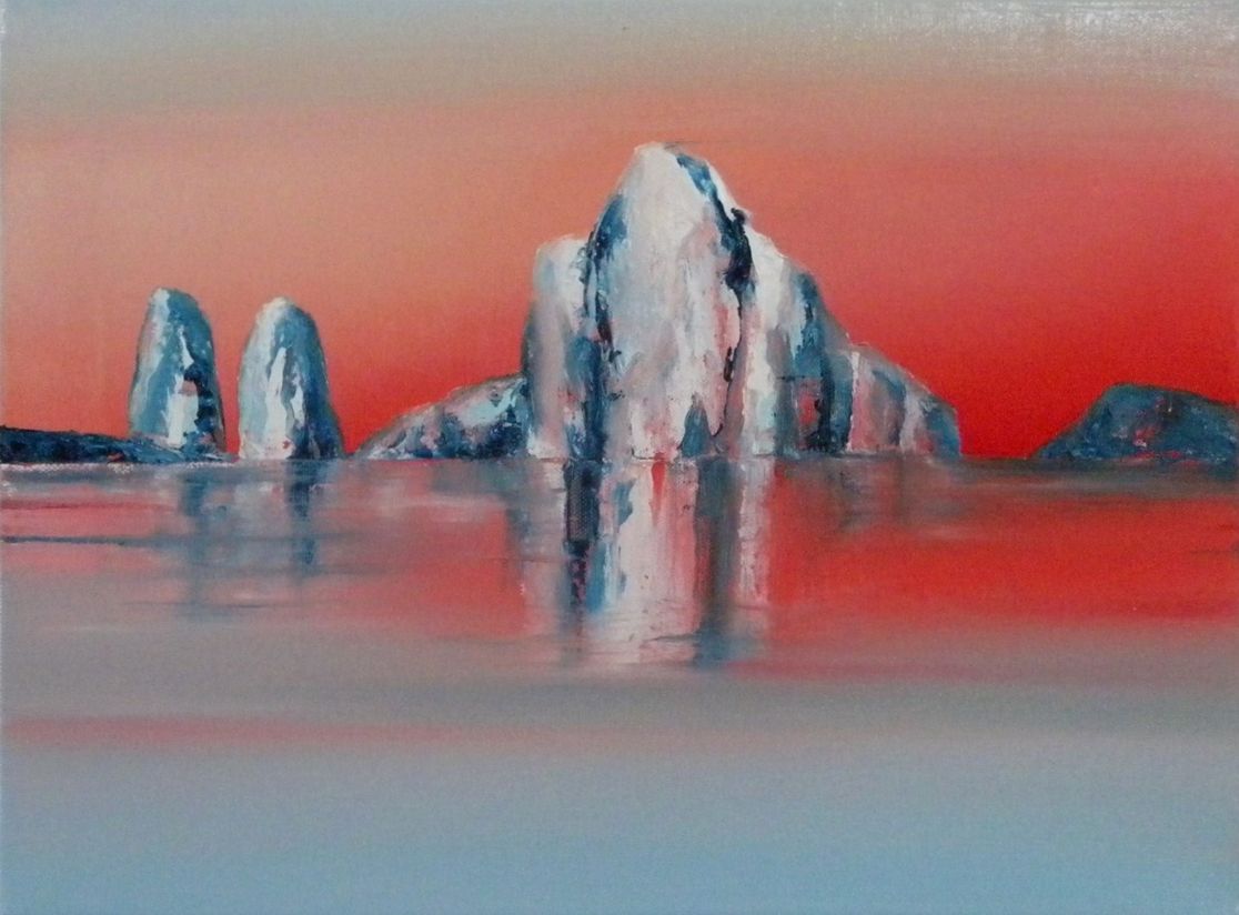 18, februar 2013, nr. 1, 30 x 40, olje på lerret, solgt