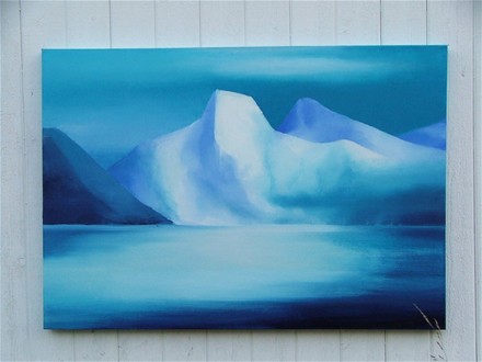 79oN, 80x100, 2010, olje på lerret