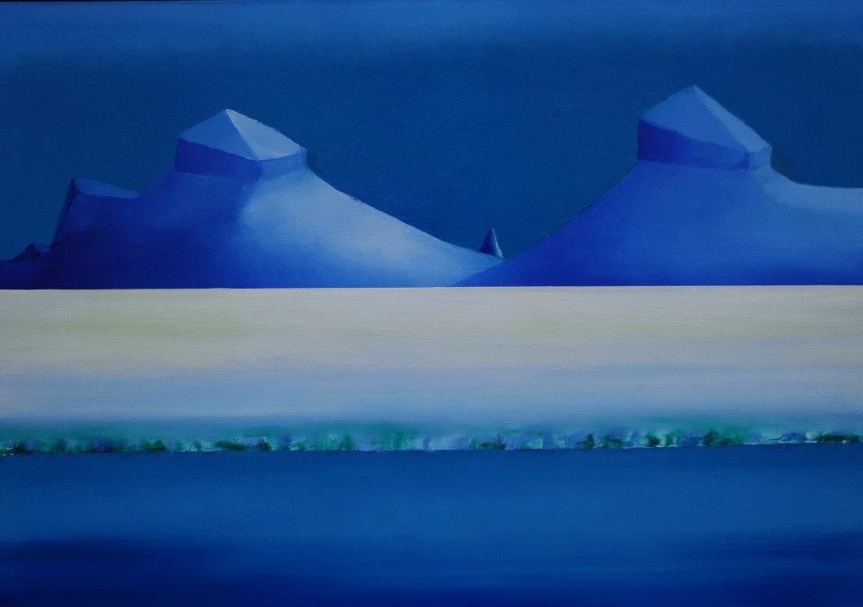 Tre kronor, olje på lerret, 100x120, 2008