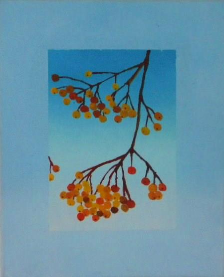 rognebær, olje på lerret, 30x20, 2011 